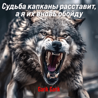 Судьба капканы расставит, а я их вновь обойду - Garik Garik